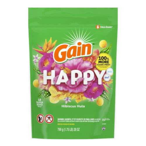 Gain Super Sized Flings, Happy