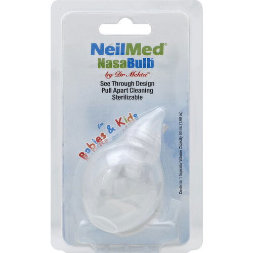 NeilMed Aspirator, NasaBulb, 1.69 Ounce