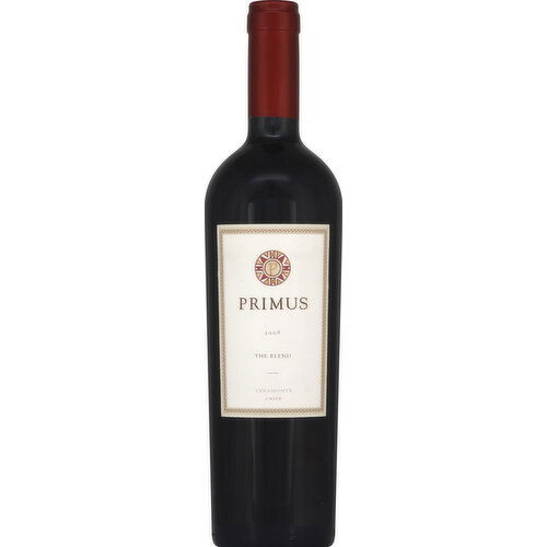 Primus Red Wine, The Blend, Colchagua Valley, Chile, 2008