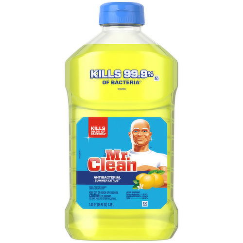 Mr. Clean Multi-Purpose Cleaner, Antibacterial, Summer Citrus