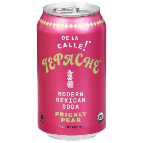 De La Calle! Soda, Prickly Pear, Modern Mexican