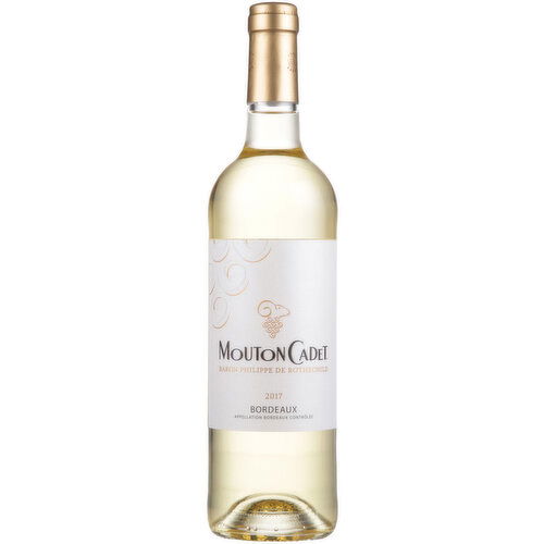 Mouton Cadet Bordeaux Sauvignon Blanc France White Wine, 750 ml    