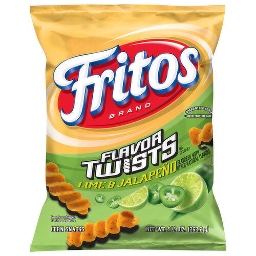 Fritos Lime & Jalapeno Corn Snacks - 9.25 Ounce