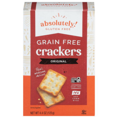 Absolutely! Gluten Free Crackers, Grain Free, Original