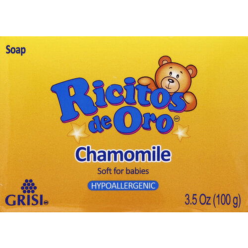 Ricitos de Oro Soap, Hypoallergenic, Chamomile