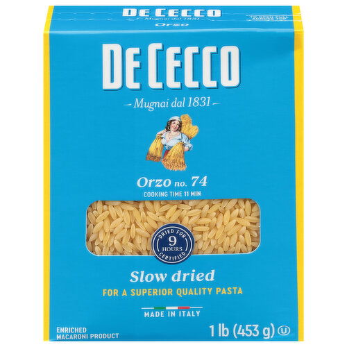 De Cecco Orzo, No. 74