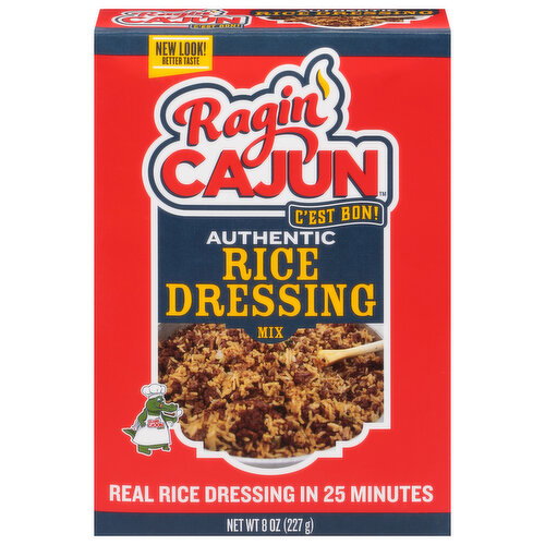 Ragin' Cajun Rice Dressing Mix, Authentic - 8 Ounce Image 1 of 3