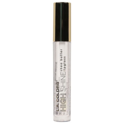 L.A. Colors Lip Gloss, Shea Butter, CLG932 Clear - 0.14 Ounce