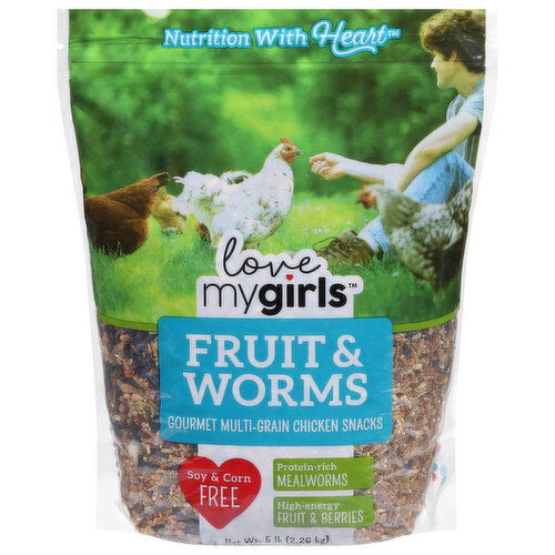 Love My Girls Fruit & Worms - 5 Pound