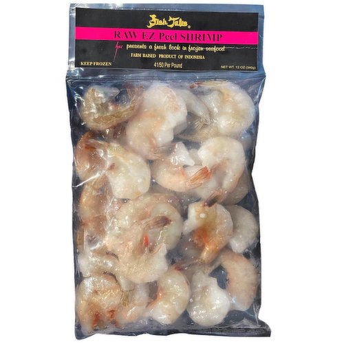 Fish Tails Raw EZ Peeled Shrimp - Frozen