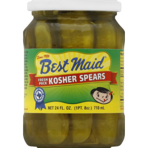 Best Maid Kosher Spears, Fresh Pack