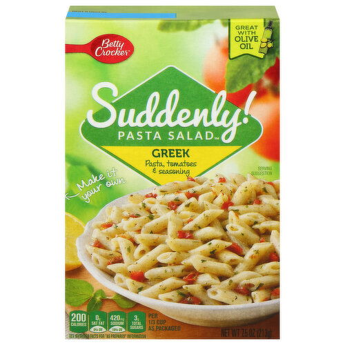 Suddenly! Greek Pasta Salad - 7.5 Ounce