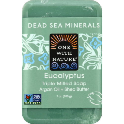 One with Nature Soap, Triple Milled, Eucalyptus