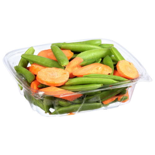 Fresh Sugar Snap Peas & Carrots