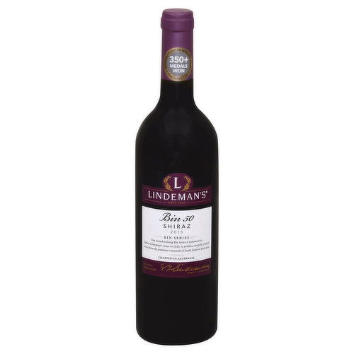 Lindeman's Shiraz, Bin 50, 2013