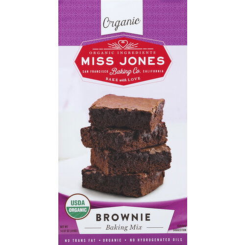 Miss Jones Baking Mix, Brownie