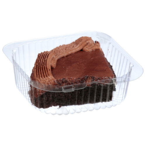 Fresh Chocolate Cake Slice