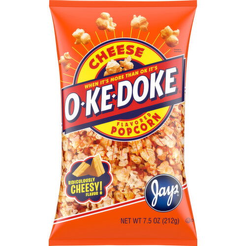 O-Ke-Doke Popcorn, Cheese Flavored