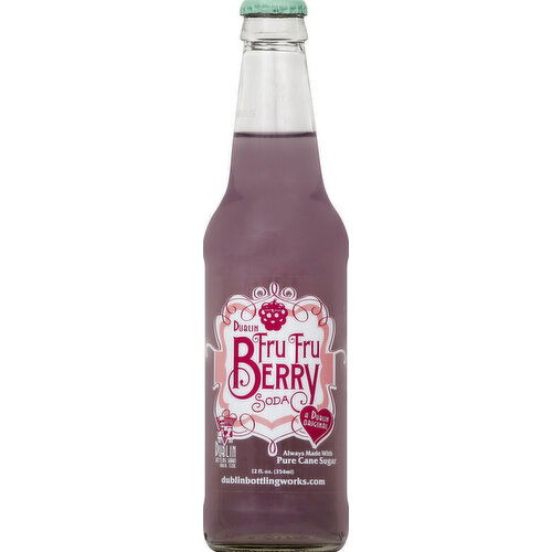 Dublin Bottling Works Soda, Fru Fru Berry