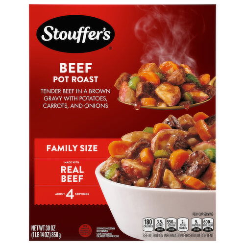 Stouffer's Beef Pot Roast Family Size - 30 Ounce