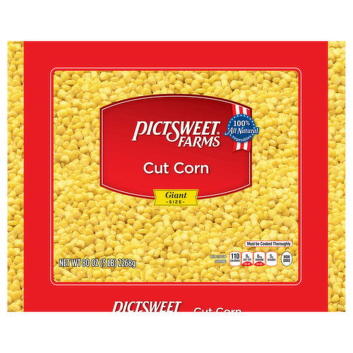 Pictsweet Farms Corn, Cut, Giant Size