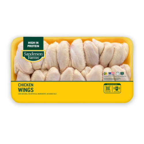 Sanderson Farms Chicken Wings, Family Pack