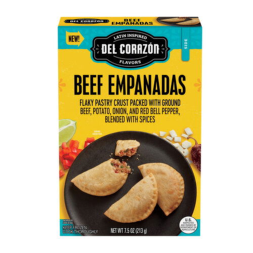 Del Corazón Beef Empanadas