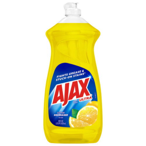 Ajax Super Degreaser Liquid Dish Soap