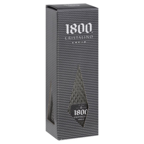 1800 Cristalino Tequila, Anejo, 1800