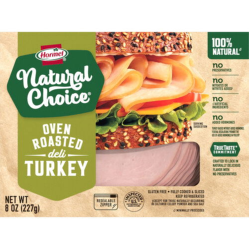 Hormel Turkey, Oven Roasted, Deli