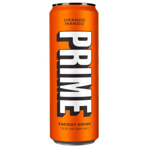 Prime Energy Drink, Orange Mango