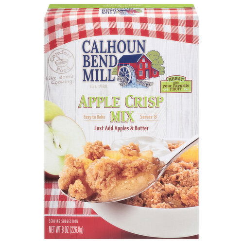 Calhoun Bend Mill Apple Crisp Mix - 8 Ounce