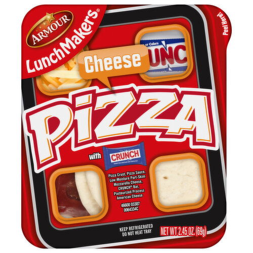 LunchMakers Pizza, with Crunch, Cheese