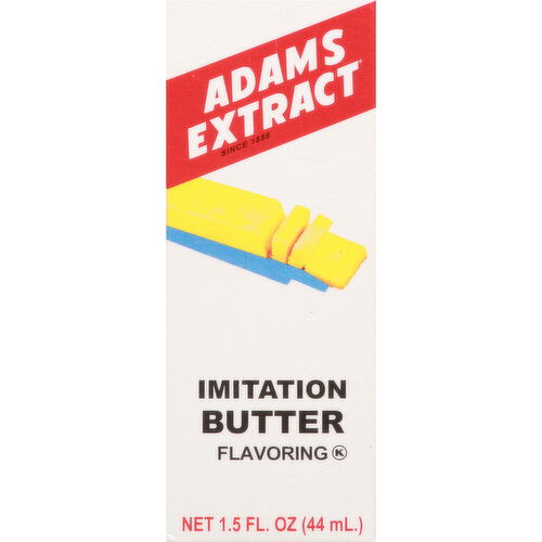 Adams Extract Imitation Butter Flavoring