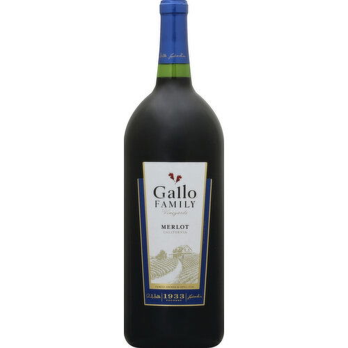 Gallo Family Vineyards Merlot Red Wine 1.5L 