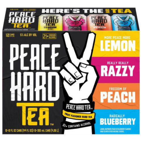 Peace Hard Tea Hard Tea, Assorted