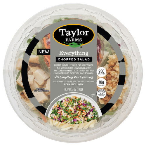 Taylor Farms Everything Chopped Salad Bowl - 7 Ounce