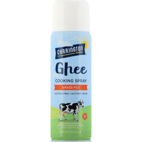 Carrington Farms Cooking Spray, Ghee, Grass-Feed