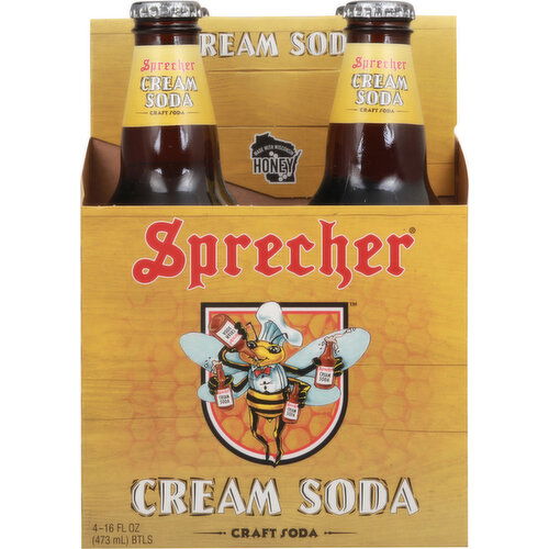 Sprecher Craft Soda, Cream Soda