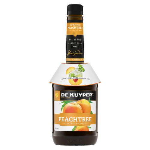 Dekuyper Peachtree Schnapps Liqueur, 750 ml    