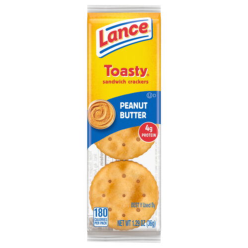 Lance Sandwich Crackers, Peanut Butter