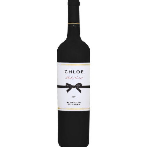 Chloe Red Wine, Red No. 249, North Coast, California, 2014