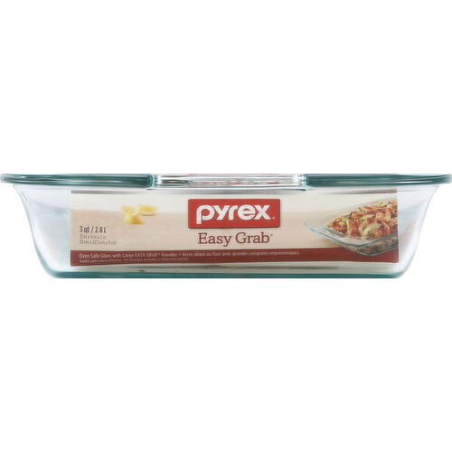 Pyrex Glassware, 3 Quart