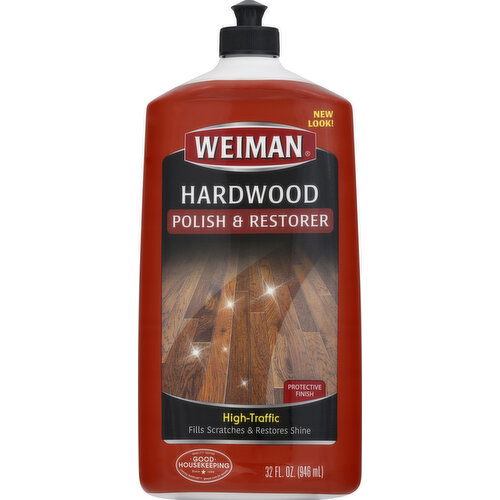 Weiman Polish & Restorer, Hardwood, High Traffic