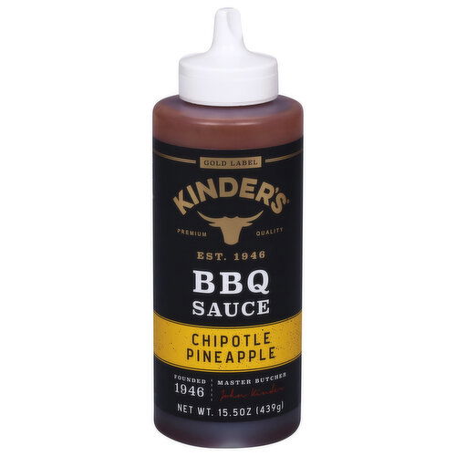 Kinder's Chipotle Pineapple BBQ Sauce - 15.5 Ounce