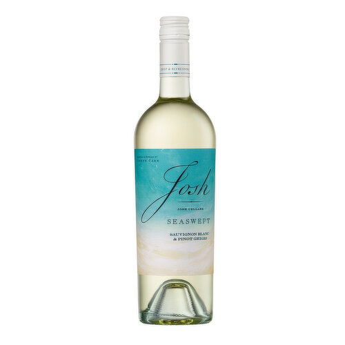 Josh Cellars Seaswept Sauvignon Blanc & Pinot Grigio Blend California White Wine, 750 ml    