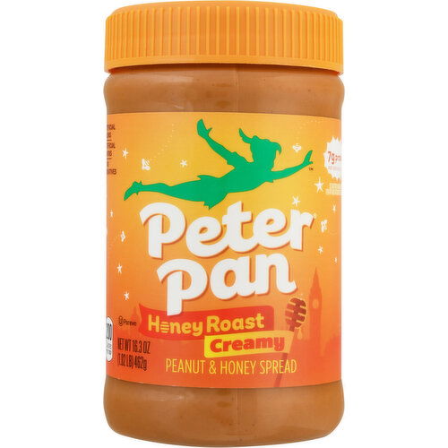 Peter Pan Peanut & Honey Spread, Creamy