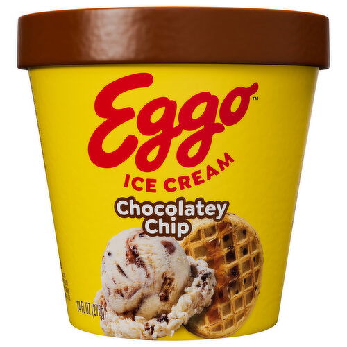 Eggo Chocolatey Chip Ice Cream - 14 Fluid Ounce