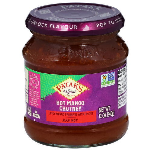 Patak's Mango Chutney, Hot