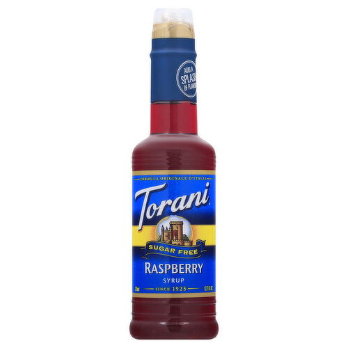 TORANI Syrup, Raspberry, Sugar Free